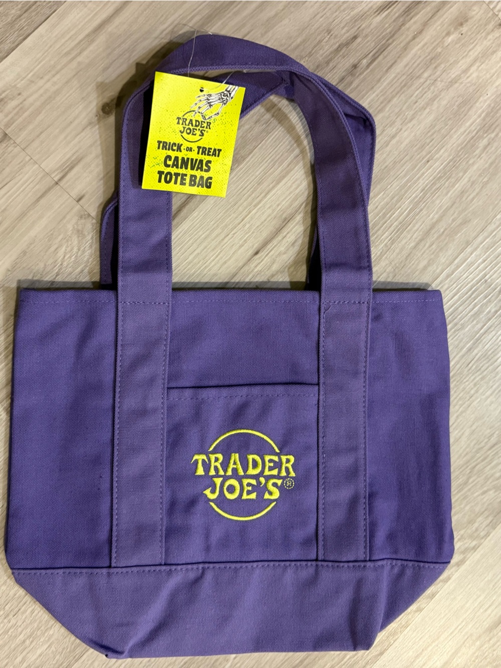 🎃👻 Trader Joe’s 2026 Fall Halloween Tote Spooky Purple
